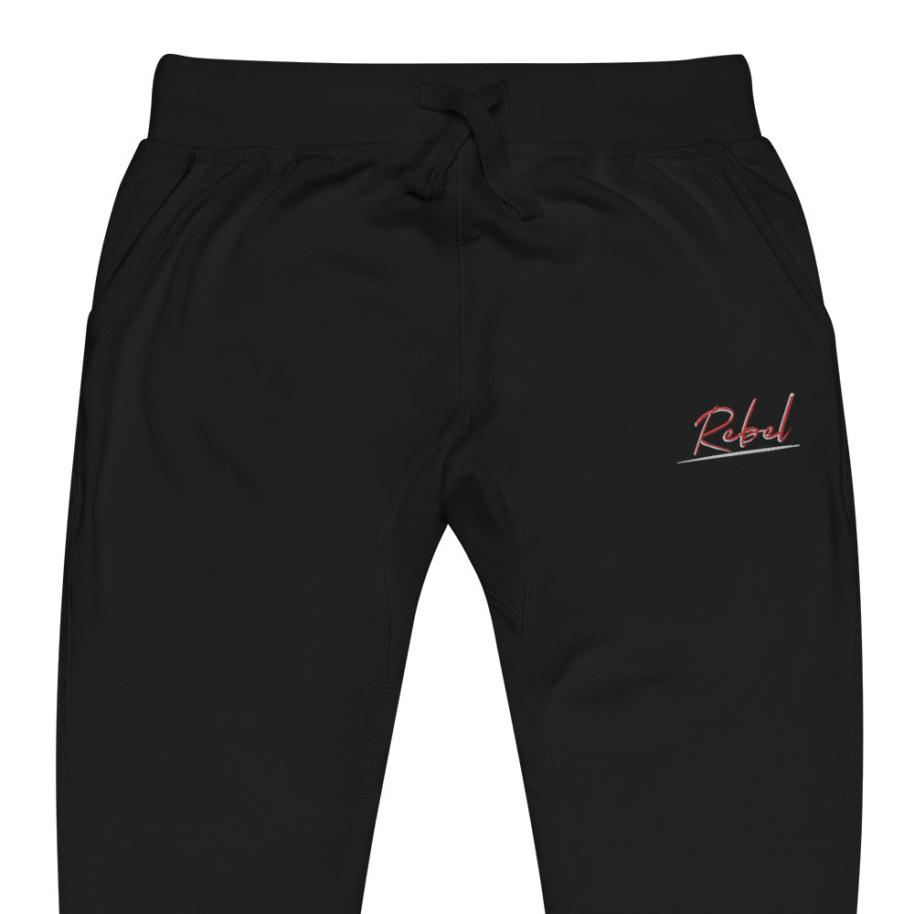 Rebel Unisex Fleece Sweatpants