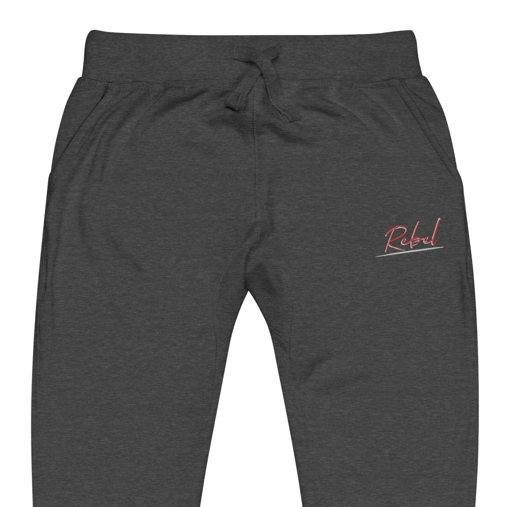 Rebel Unisex Fleece Sweatpants