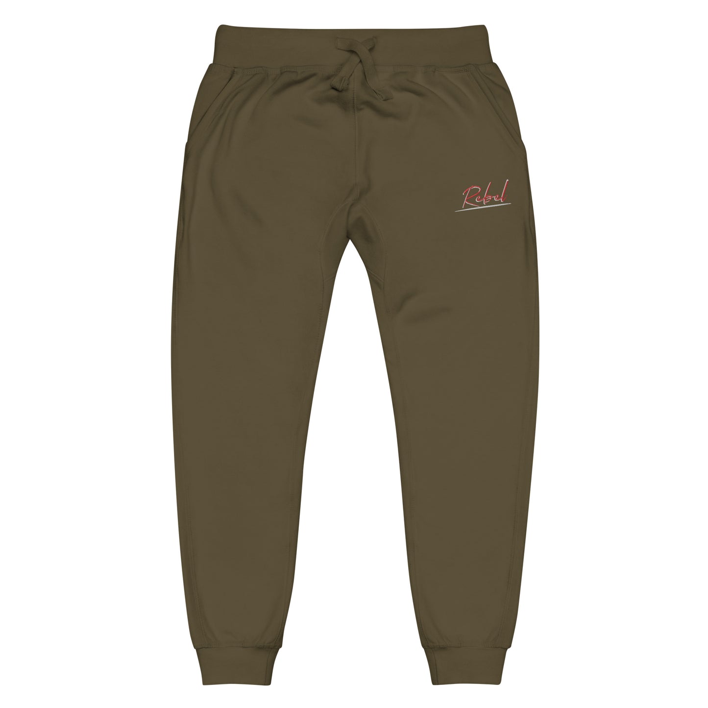 Rebel Unisex Fleece Sweatpants
