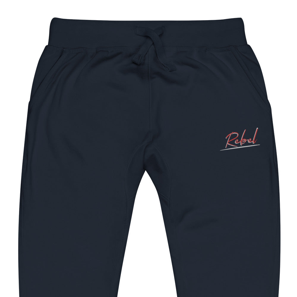 Rebel Unisex Fleece Sweatpants