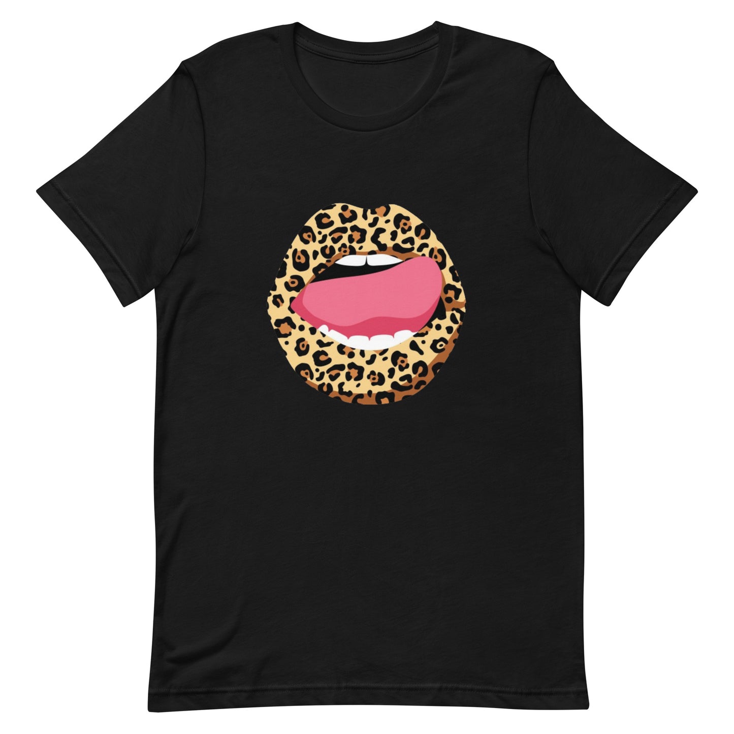 Leopard Lips Women T-Shirt