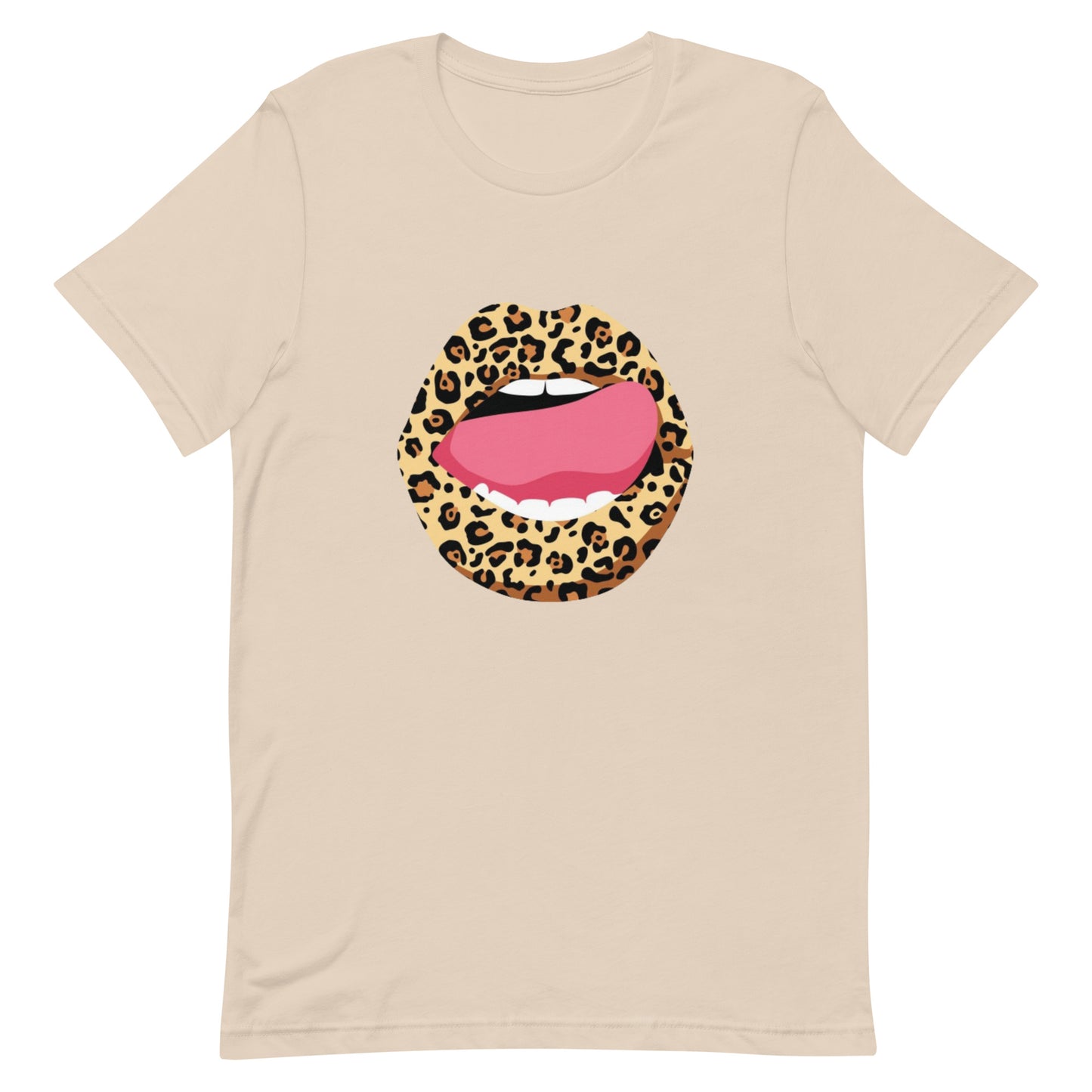 Leopard Lips Women T-Shirt