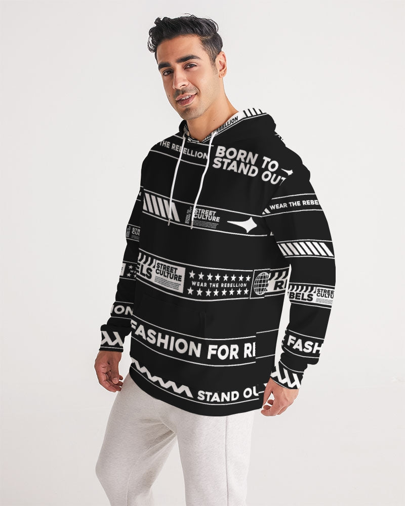 BORN TO STAND OUT Men's All-Over Print Hoodie