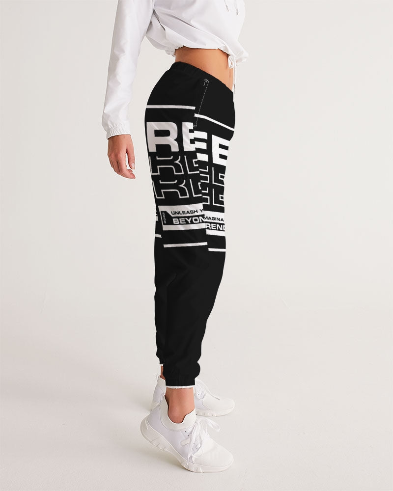 REBEL BEYOND TRENDS Women's All-Over Print Track Pants
