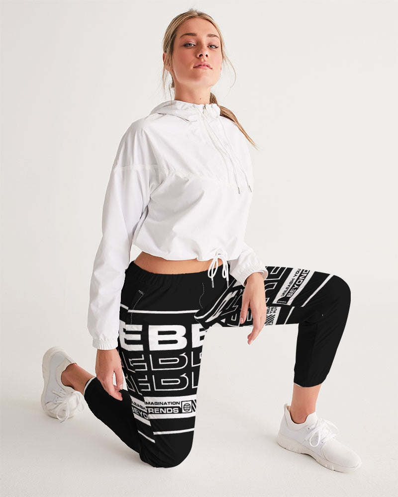 REBEL BEYOND TRENDS Women's All-Over Print Track Pants