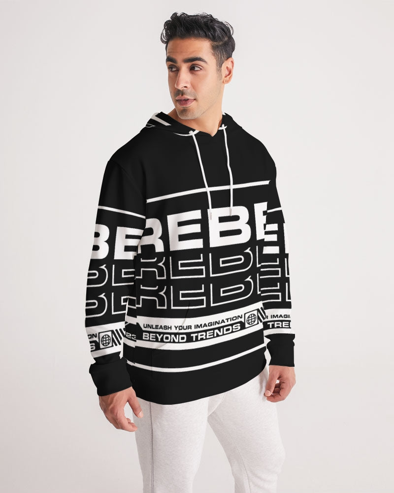 REBEL BEYOND TRENDS Men's All-Over Print Hoodie