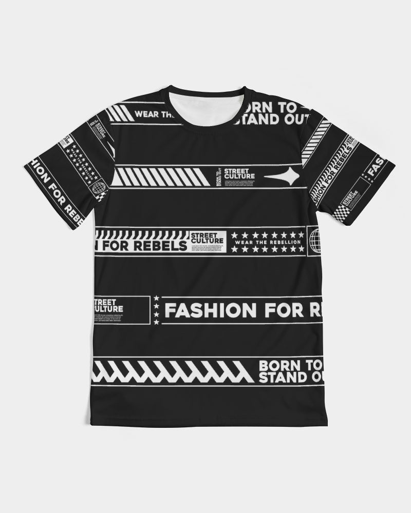 BORN TO STAND OUT Men's All-Over Print Tee