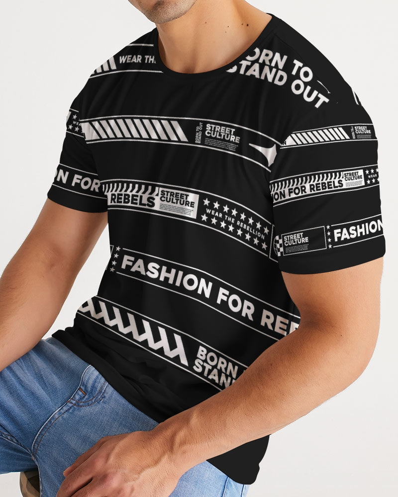 BORN TO STAND OUT Men's All-Over Print Tee