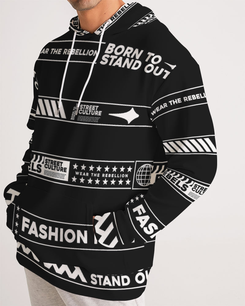 BORN TO STAND OUT Men's All-Over Print Hoodie