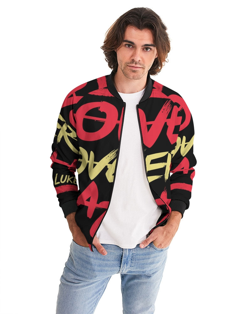 LOVE OVER HATE COLLECTION Men's Bomber Jacket