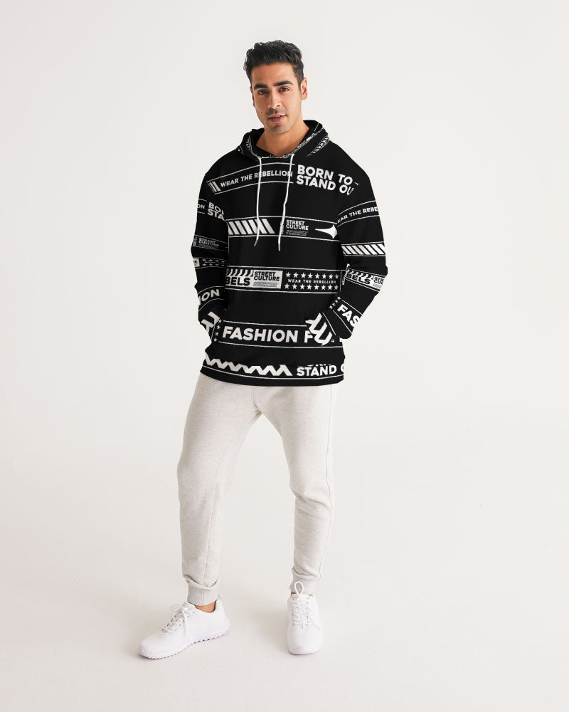 BORN TO STAND OUT Men's All-Over Print Hoodie