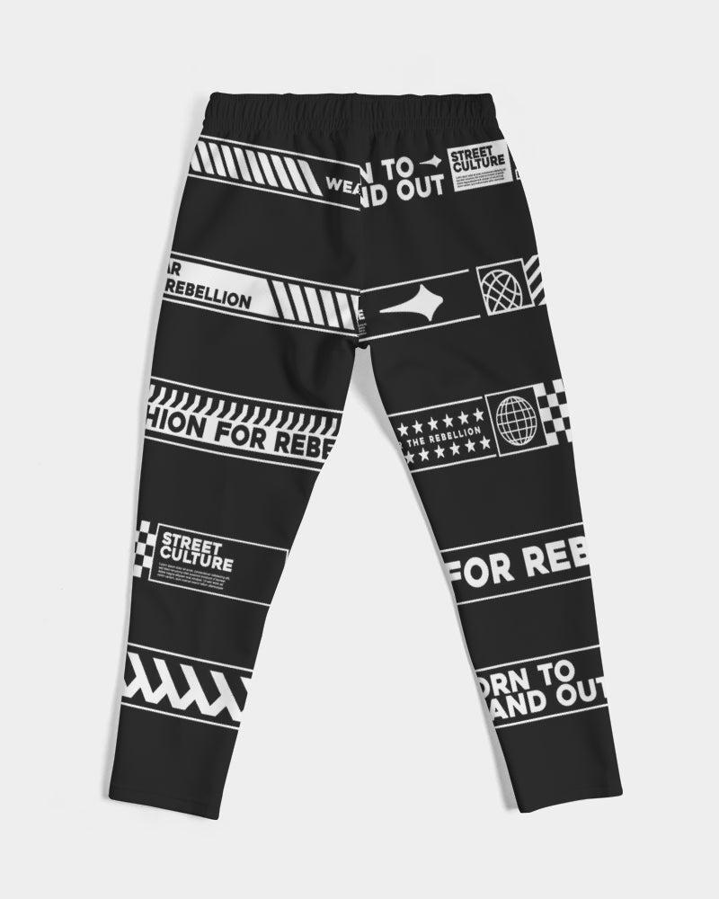 BORN TO STAND OUT Men's All-Over Print Joggers