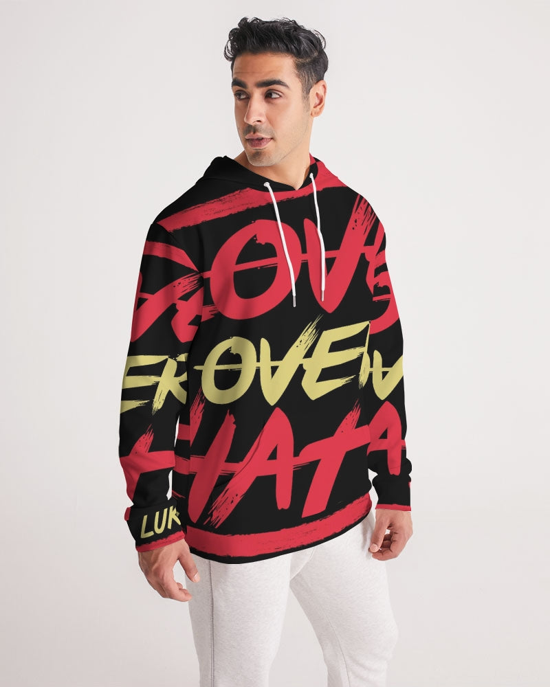 LOVE OVER HATE COLLECTION Men's Hoodie