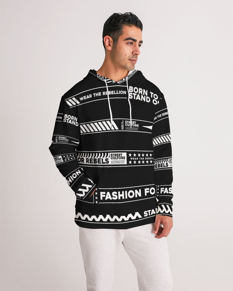 BORN TO STAND OUT Men's All-Over Print Hoodie