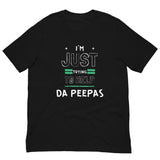 Help The Peepas Green Accent Unisex T-Shirt