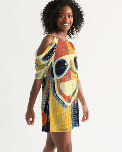 Championship Collection Women's Open Shoulder A-Line Dress