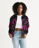NEVER GIVE UP COLLECTION Women's Bomber Jacket