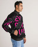 NEVER GIVE UP COLLECTION Men's Stripe-Sleeve Track Jacket