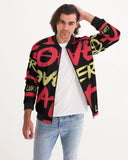 LOVE OVER HATE COLLECTION Men's Bomber Jacket