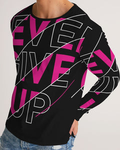 NEVER GIVE UP COLLECTION Men's Long Sleeve Tee