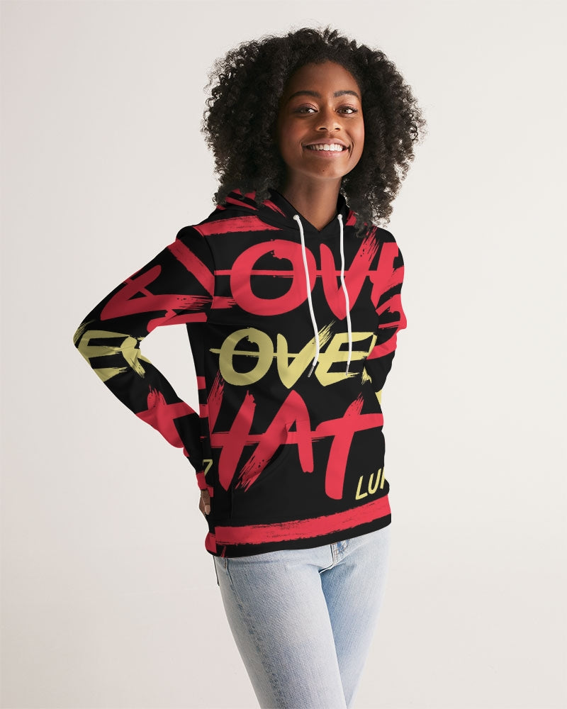 LOVE OVER HATE COLLECTION Women's Athleisure Hoodie
