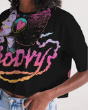 THE GROOVY COLLECTION Women's Lounge Cropped Tee