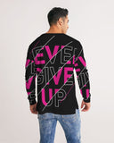 NEVER GIVE UP COLLECTION Men's Long Sleeve Tee