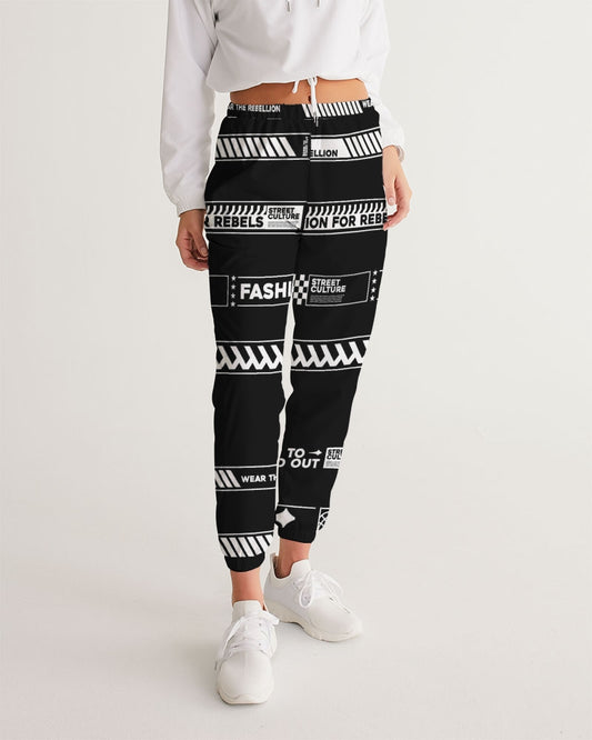 BORN TO STAND OUT Women's All-Over Print Track Pants