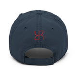 Distressed Rebel Dad Hat