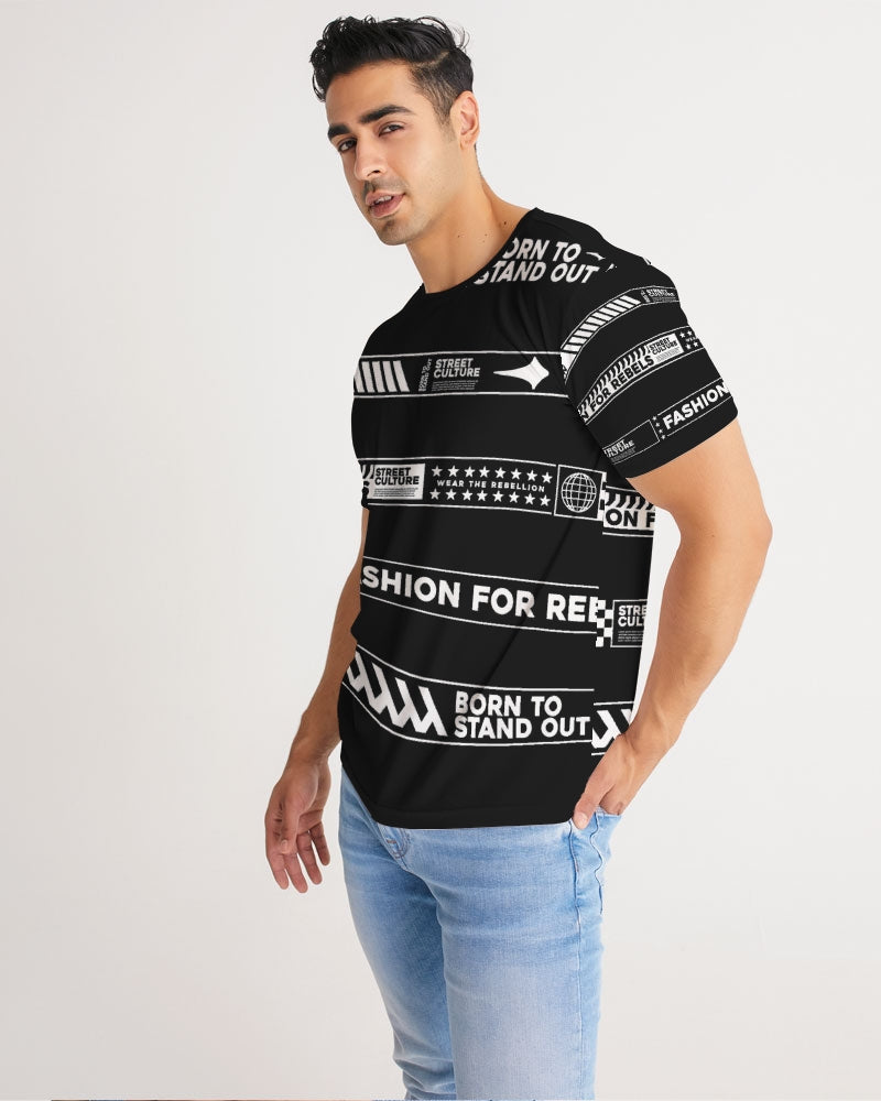 BORN TO STAND OUT Men's All-Over Print Tee